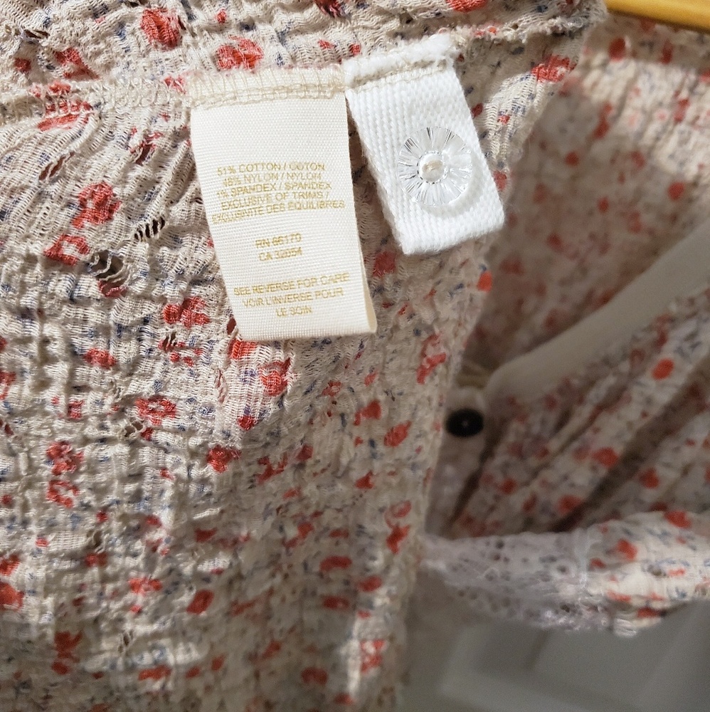 🎈Free people top boho style🎈 - Picture 5 of 5